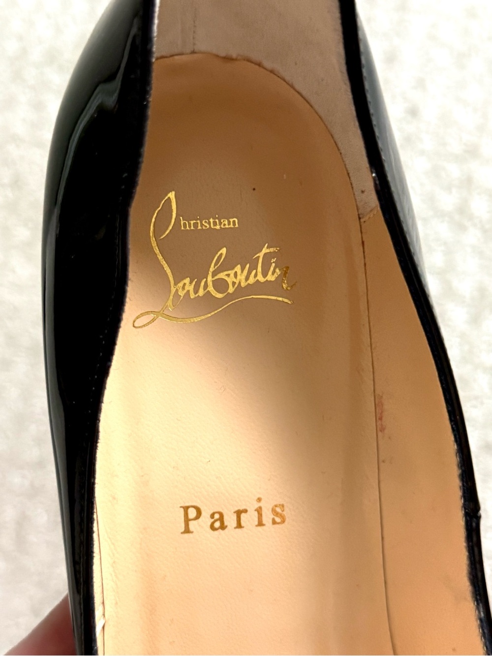 NEW Christian Louboutin New Very Privé 120 Platform Peep Toe Pumps - Size 39.5 - Picture 8 of 10